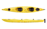 Perception / Wavesport Horizon rudder yellow kétszemélyes tengerikajak