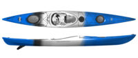 Wavesport Hydra 452 Black Ice HiLuxe Skeg tengeri kajak