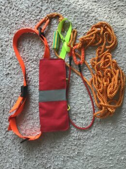 Maori kajakos professzionális övtáskás vontatókötél / Throw Rope / Tow Line