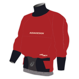Aquadesign Hiptech Red prémium kajakos száraz dzseki