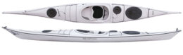 Current Design Scirocco teszt skeg-es tengeri kajak